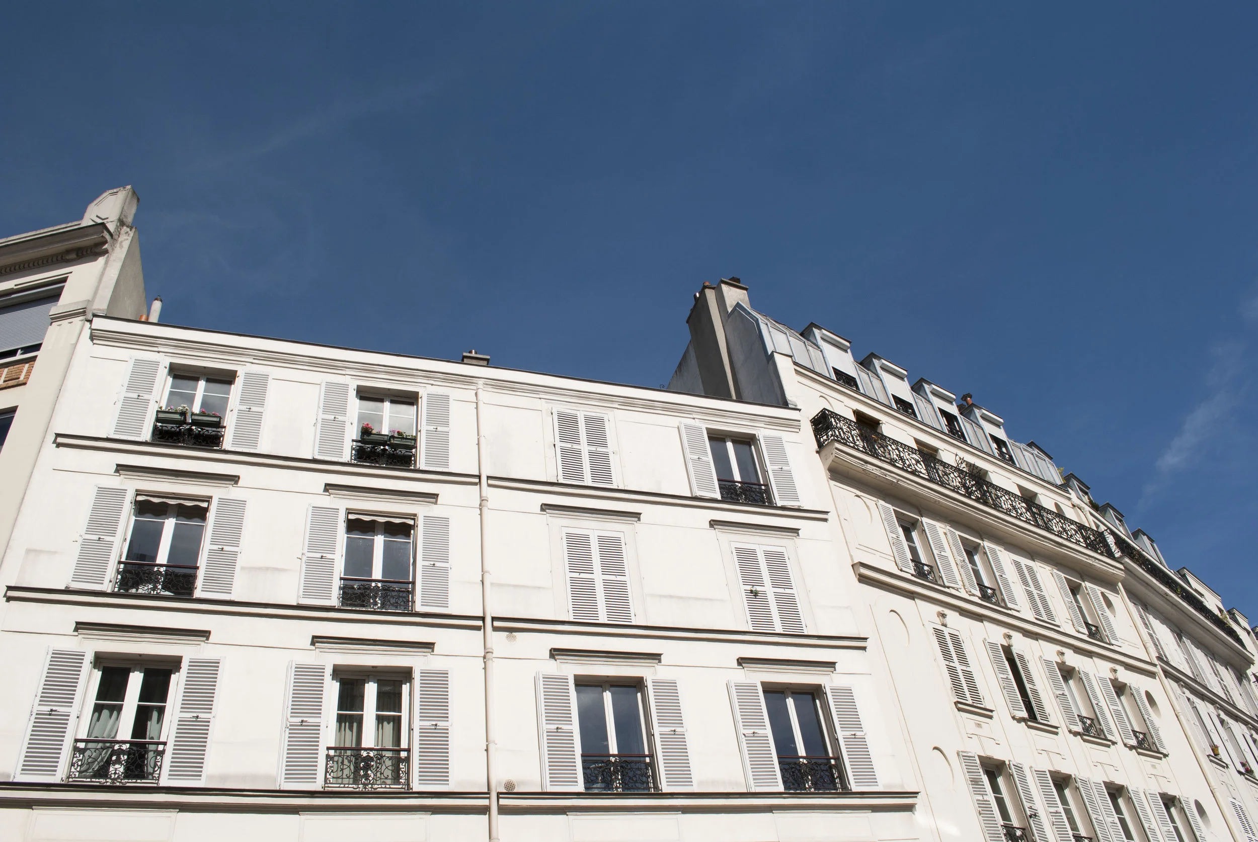 Van Gogh's apartment in Montmartre.
