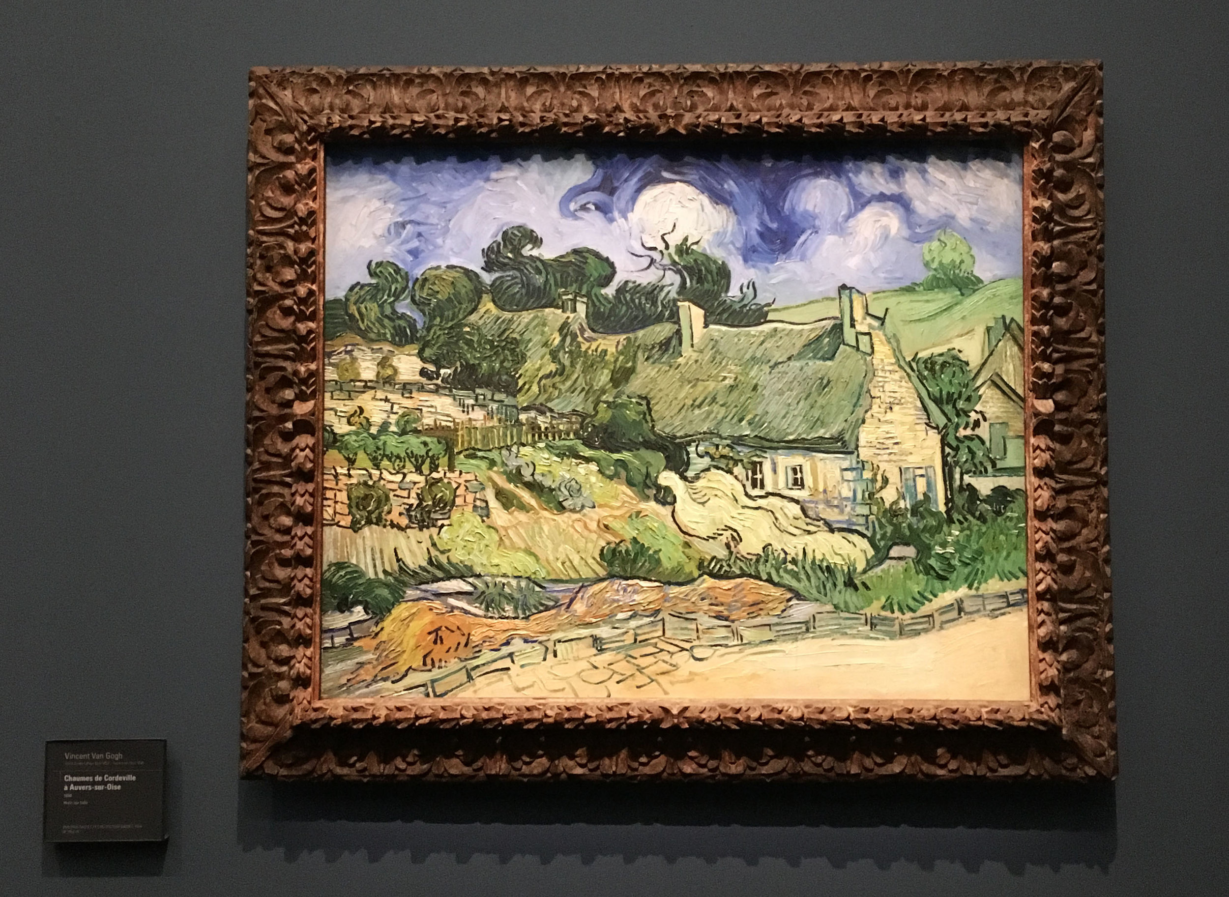 Vincent van Gogh's Chaumes de Cordeville à Auvers-sur-Oise