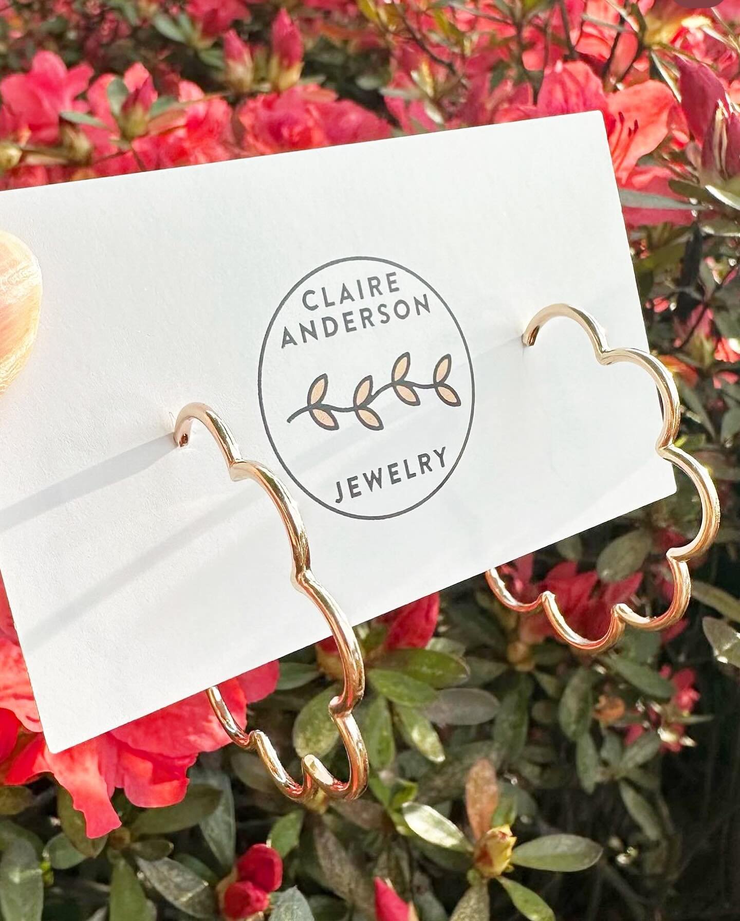 new spring jewels loading✨🌀 @claireandersonjewelry has some fabulous new work debuting at the upcoming market and we have a feeling they&rsquo;re gonna go quick!! shop for yourself and snag a fresh pair of hoops or add a cutie little initial to a ch