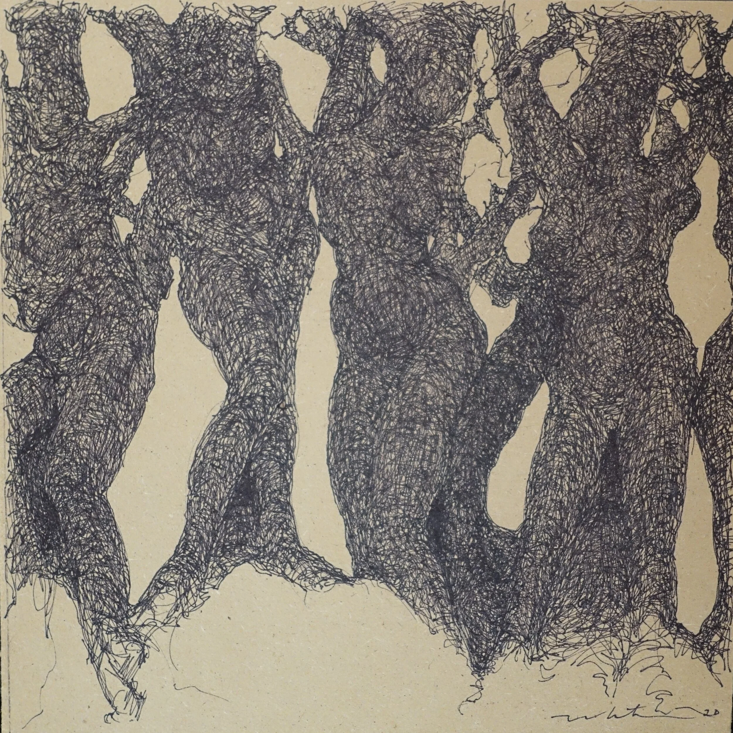 White_Lauralynn_Connections V_12x12in_ink onMDF_2020.JPG