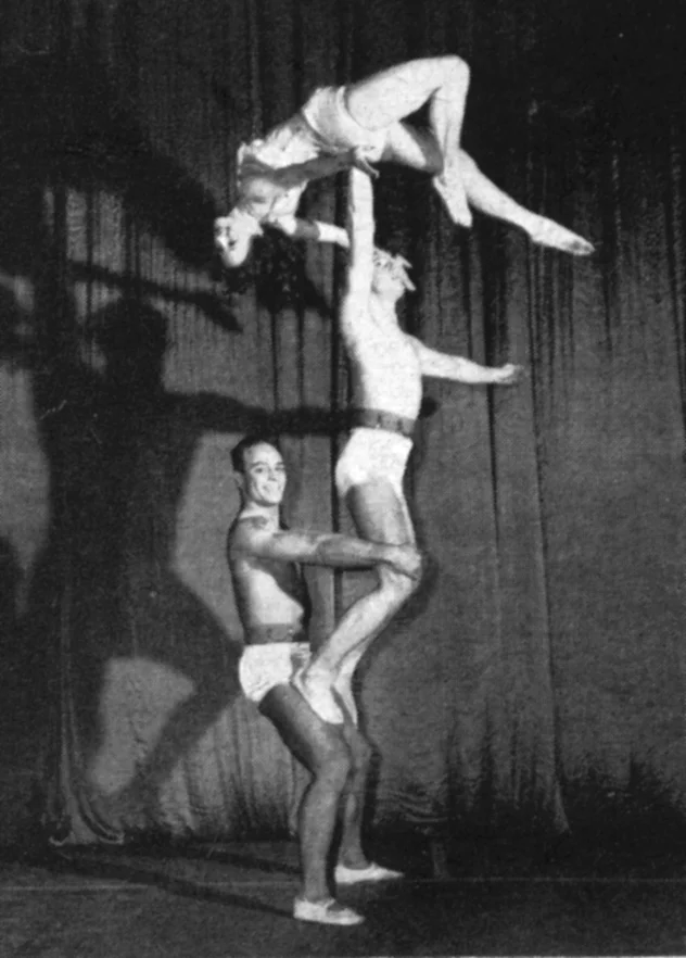 Mixed Triples Balancing, 1946-1947 Best Act Award Winner