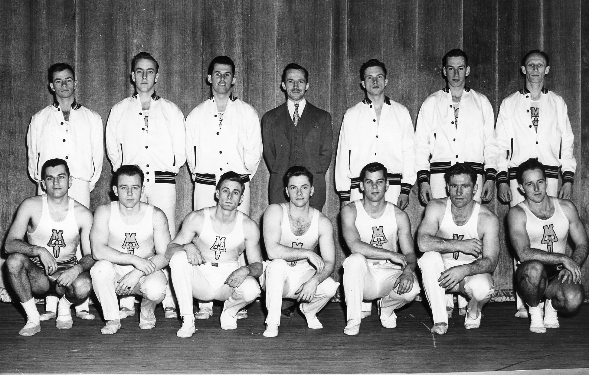 1949-1950 Gymnastics team