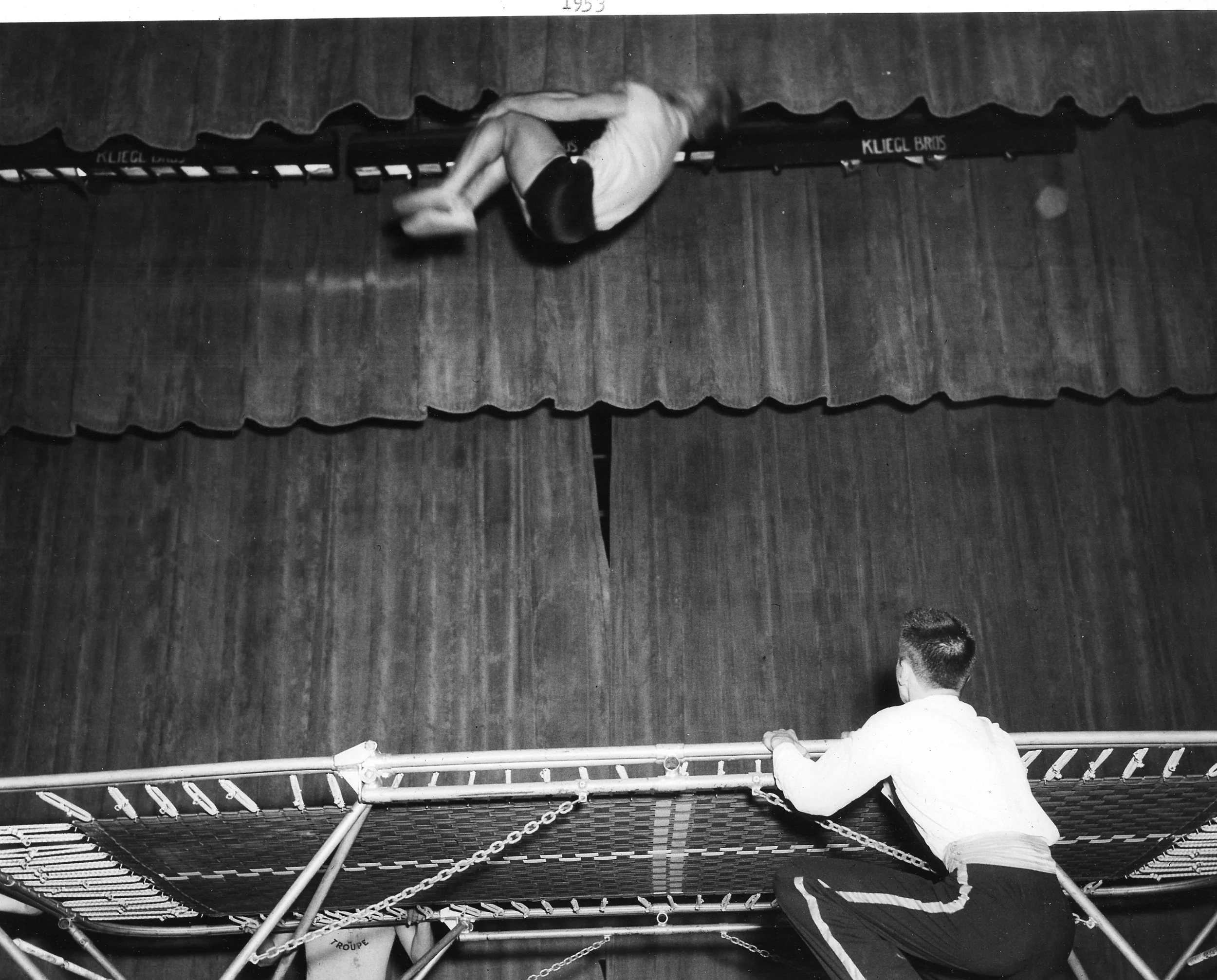 Joe Rostkowski on Trampoline