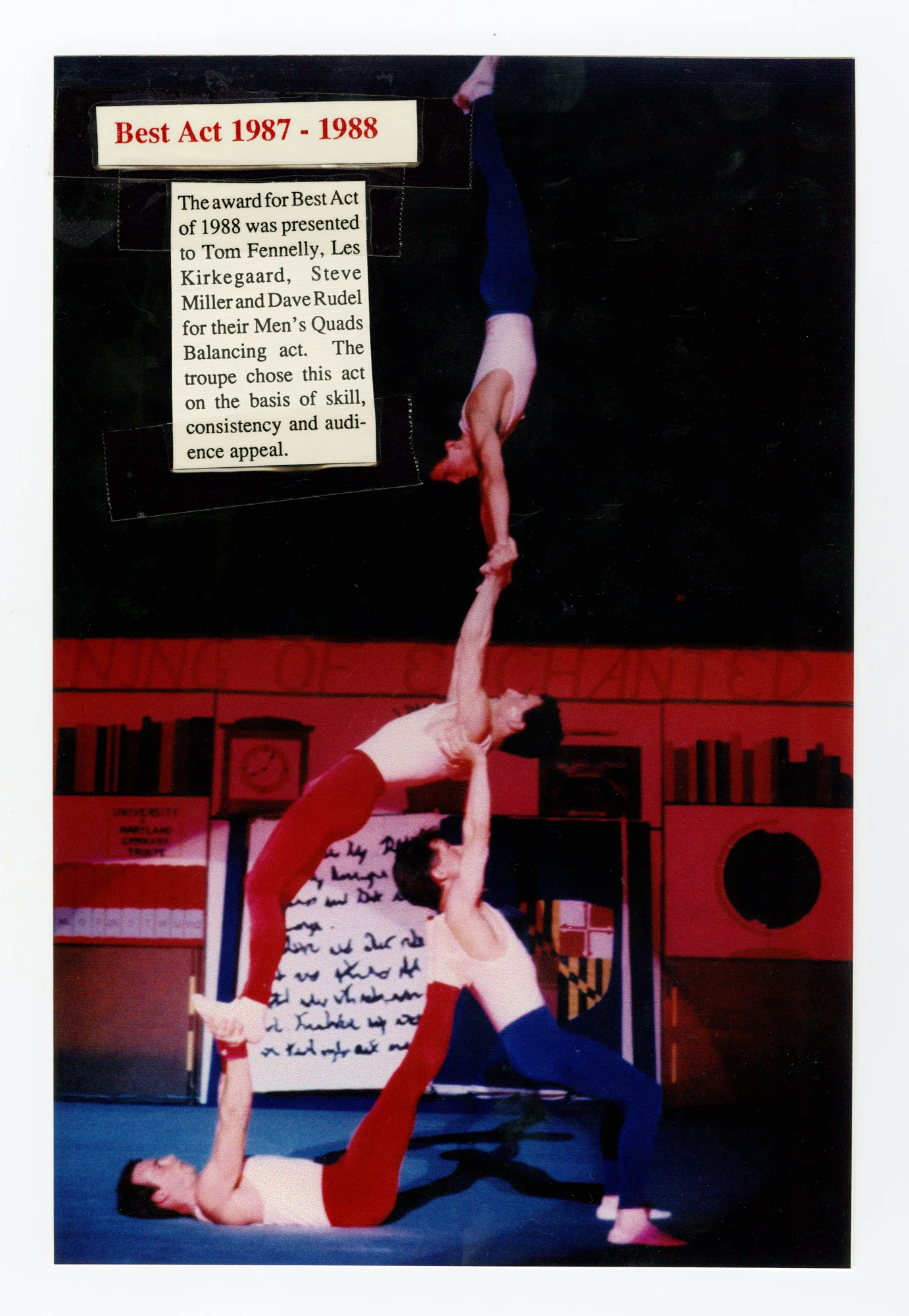 1988 - Men's Quads Balancing