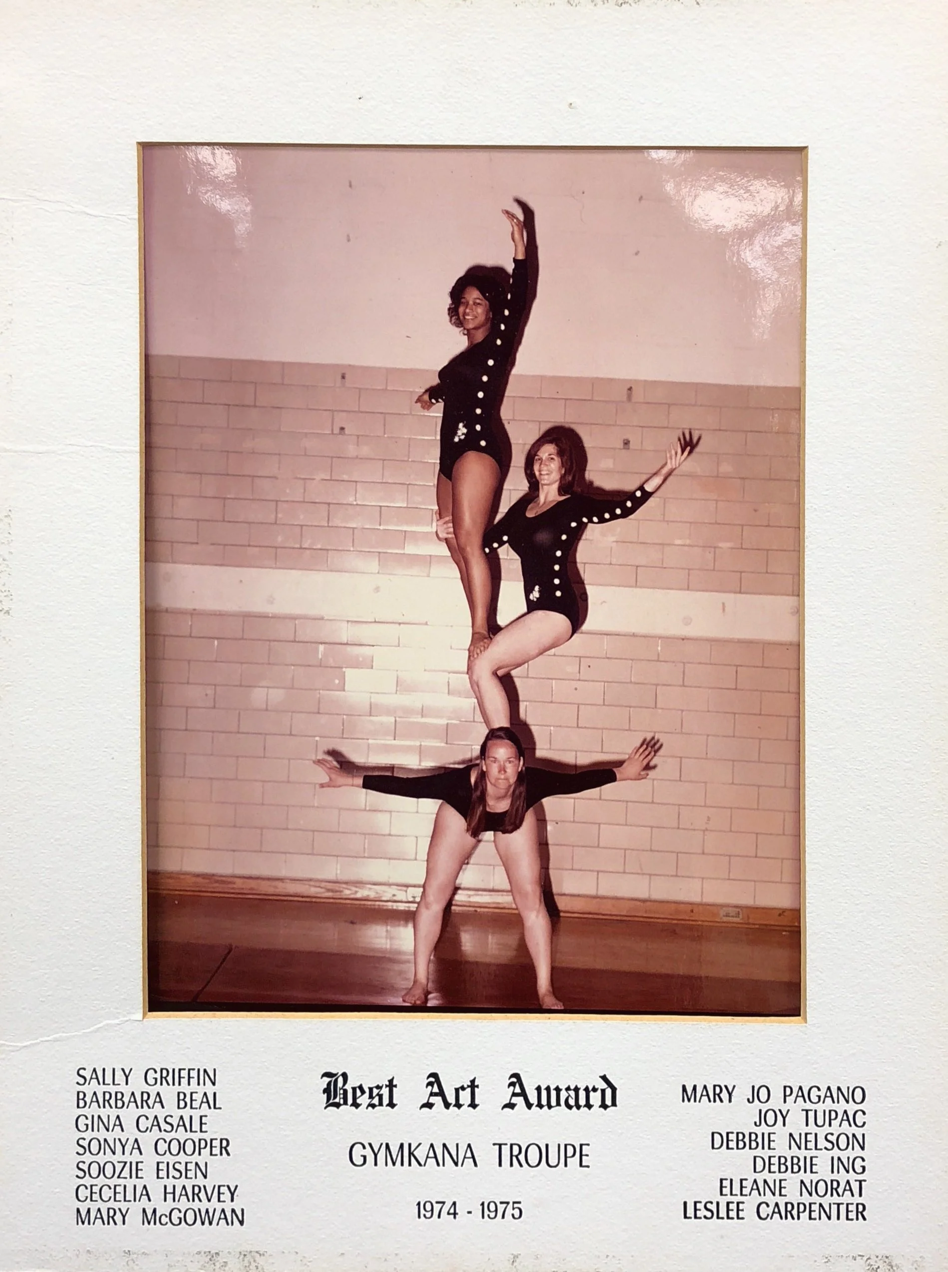 1975 - Women's Triples Balancing