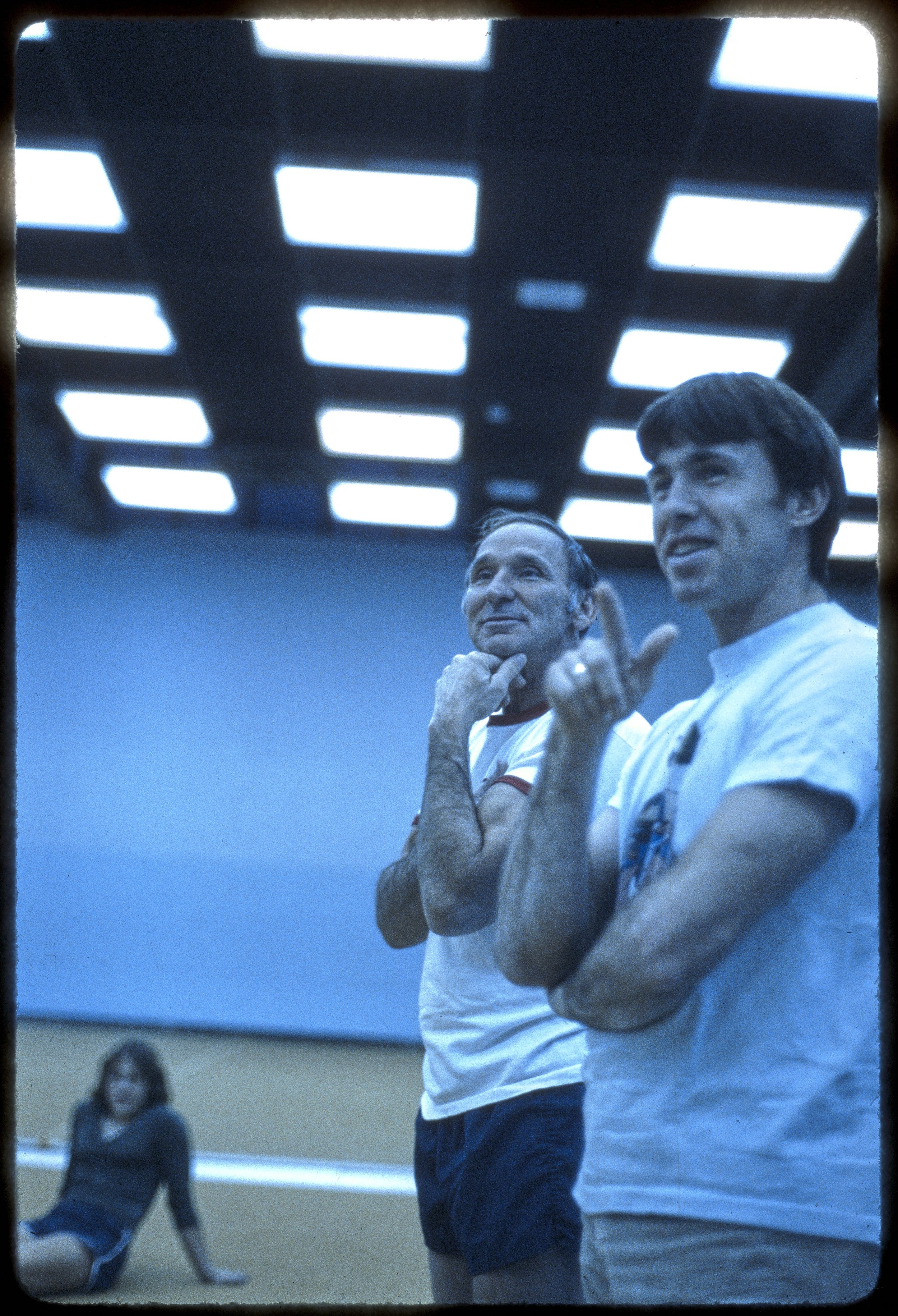 Kramer and Murray observing practice 1980.jpg