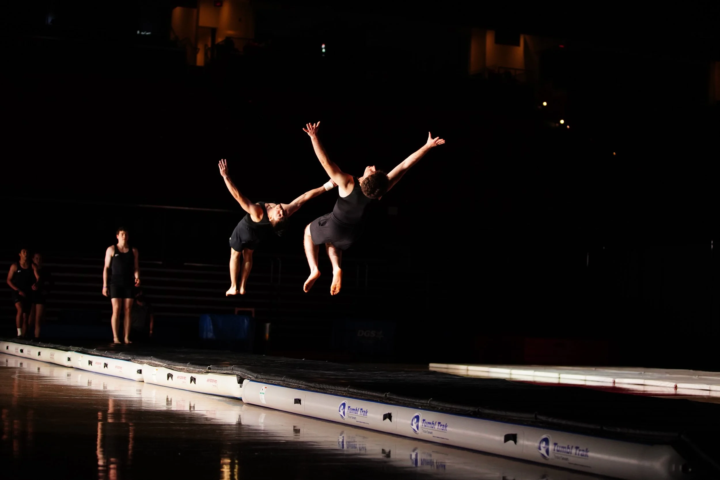  Tyler Ostrowski and Tomas Harris tumbling 