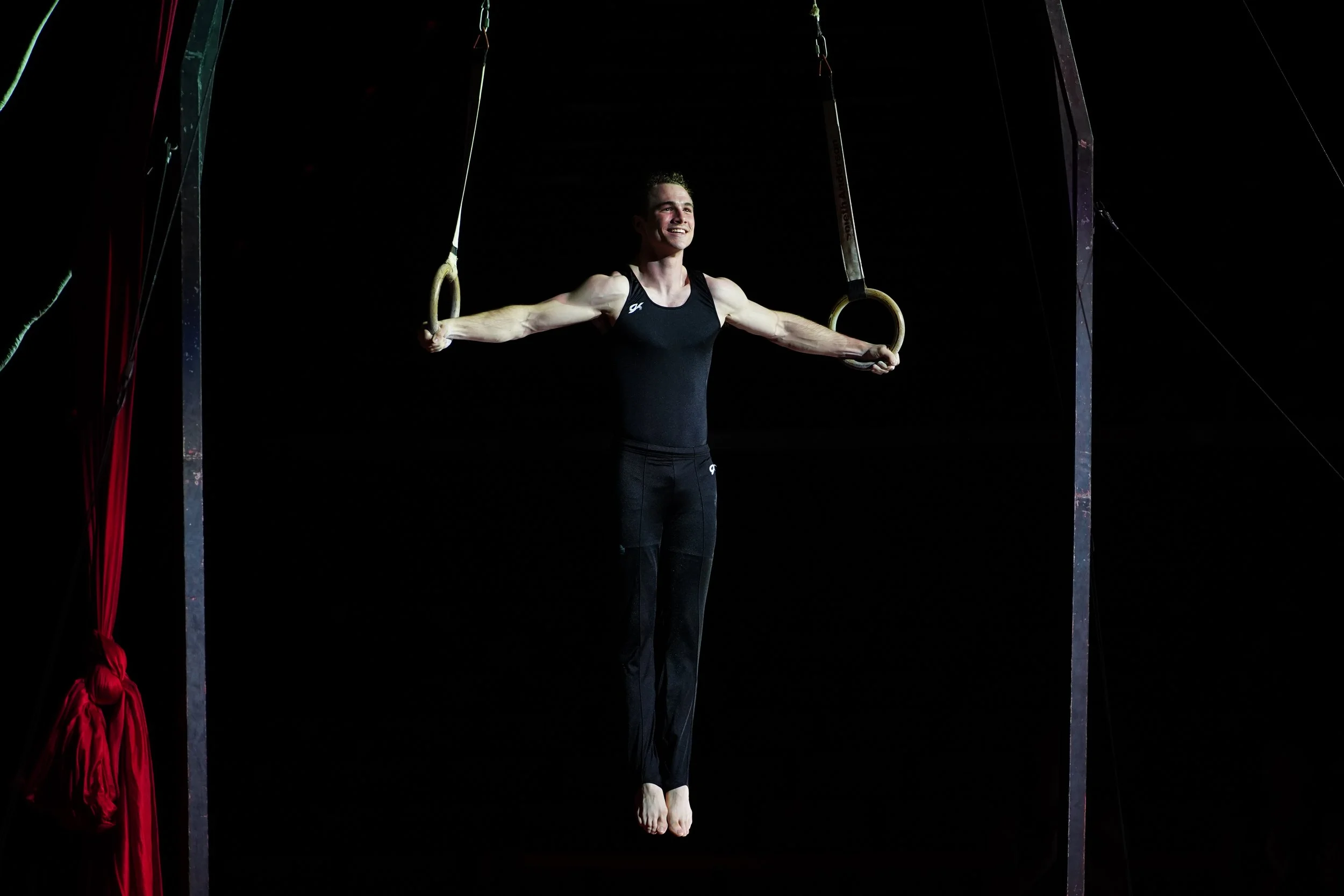  Vernon Smith iron cross on rings 