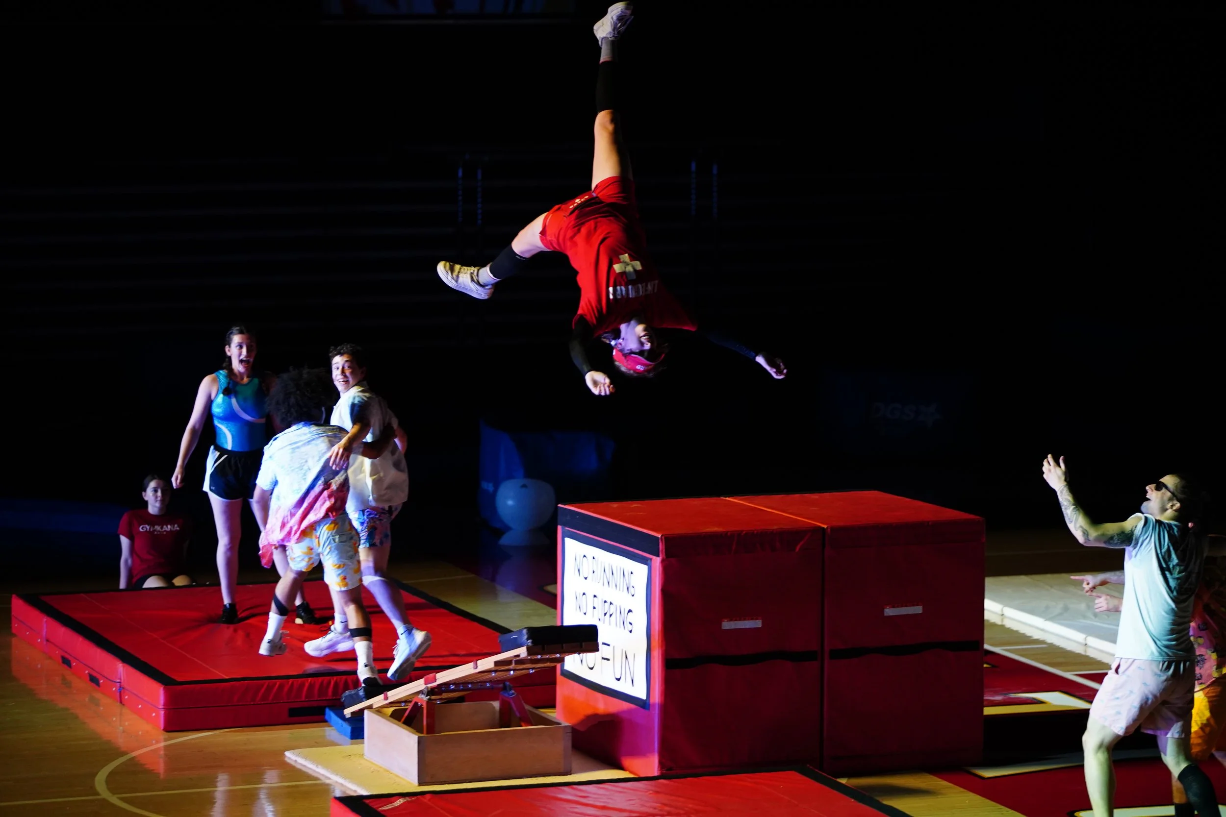  Ali Clingan flip off teeter 