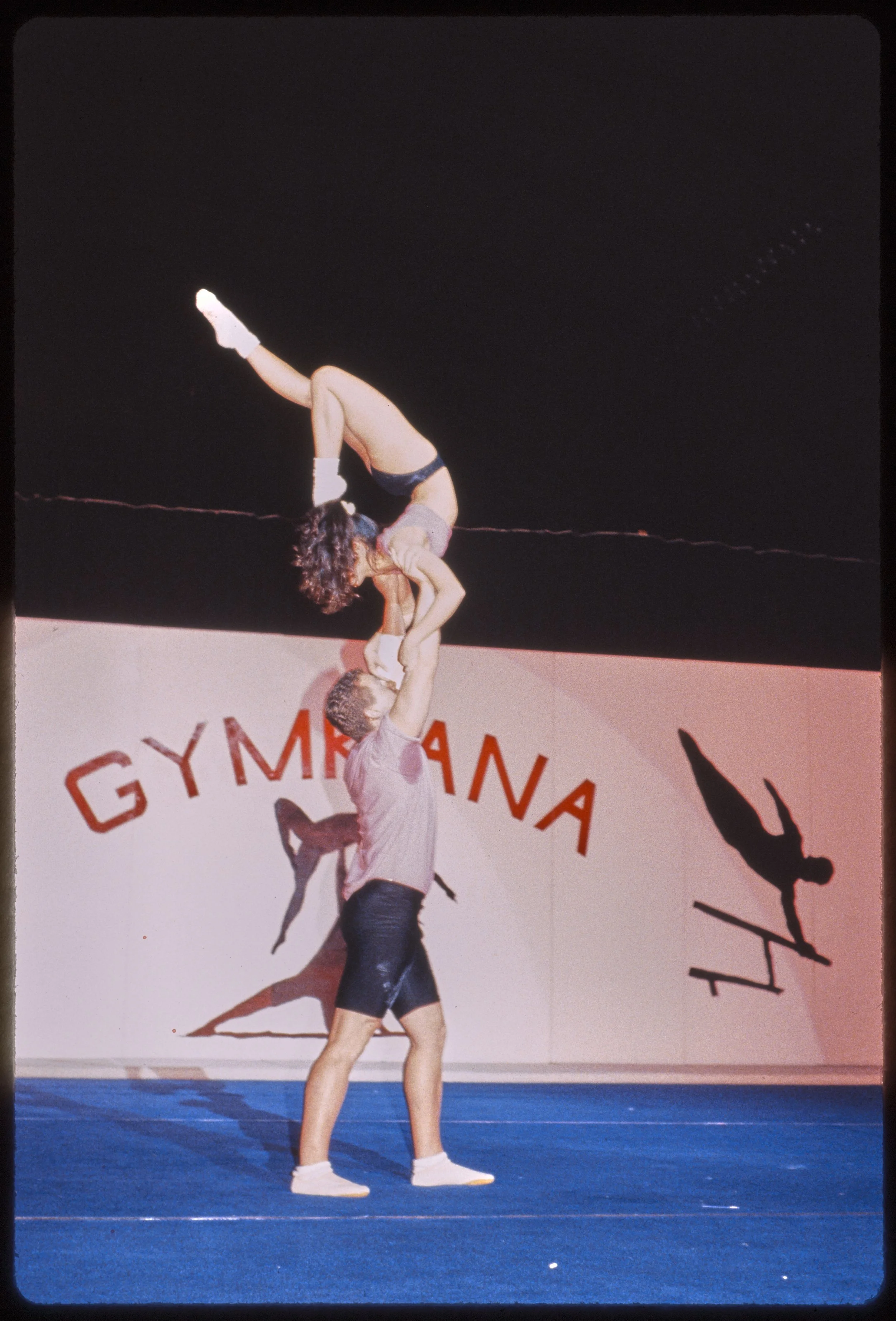 Home Show 1990 Mixed Doubles Balancing High Arm to Arm 