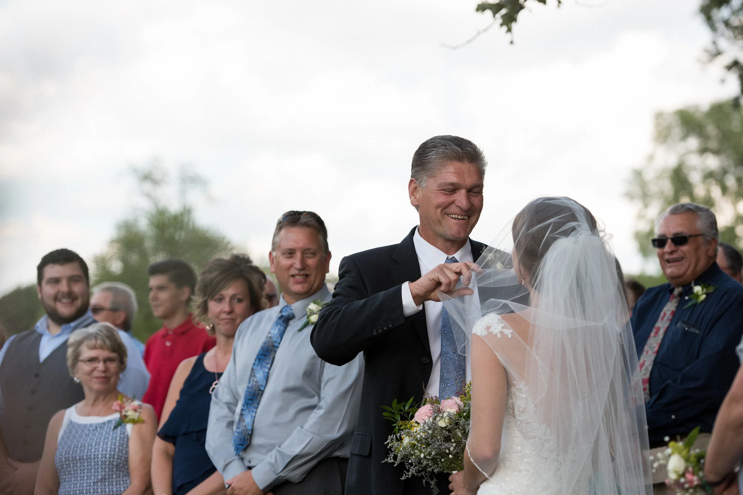 A joyous moment.