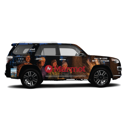 Passenger Side of Road Tour Car