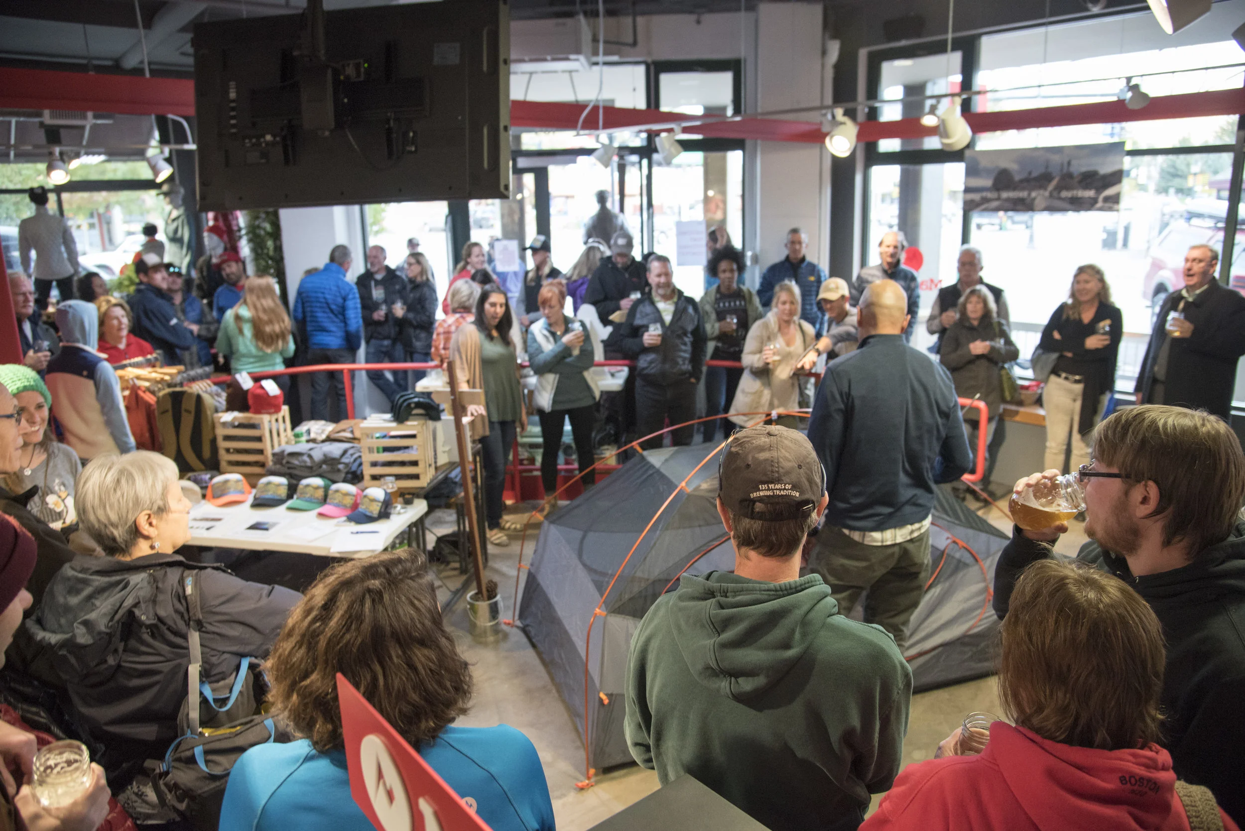 Packed House at a Pint Night in Steamboat Springs, CO