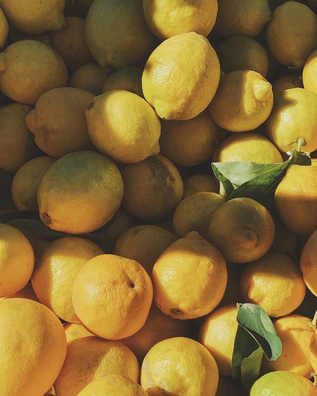 It&rsquo;s citrus season here in Arizona!🍋🍊
This weekend I stopped by a local #farmersmarket where I stocked up on some fresh, #organic lemons. I love lemon for it&rsquo;s refreshing flavor and health benefits. 🍋
I always associated lemons with su