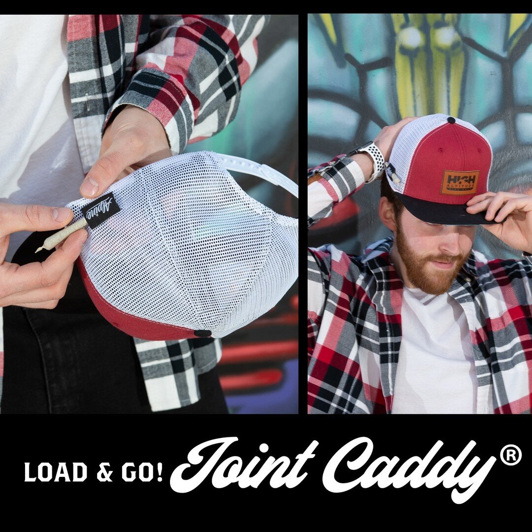 Locked and Loaded! Let's Gooooo!
All Alpine Hemp Co. Hemp hats come with our Joint Caddy&reg; No more crushed or sweaty J's on your next adventure.