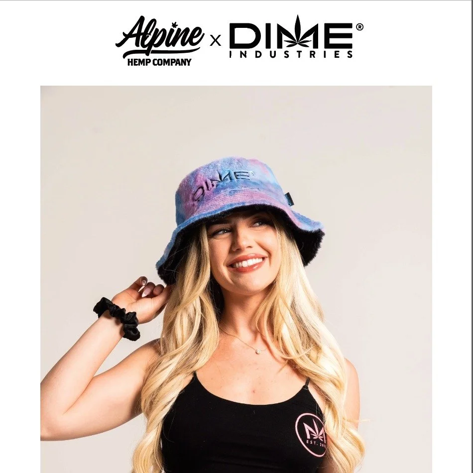 Heads up bucket hat lovers. Head over to https://www.dimemerch.com/collections/hats and pick up one of these reversible Alpine x Dime Industries furry hats! LE 100 only a handful left. 2 hats in one!