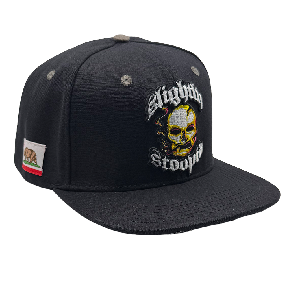 Slightly Stoopid Smoking Skull Black/Black 2026