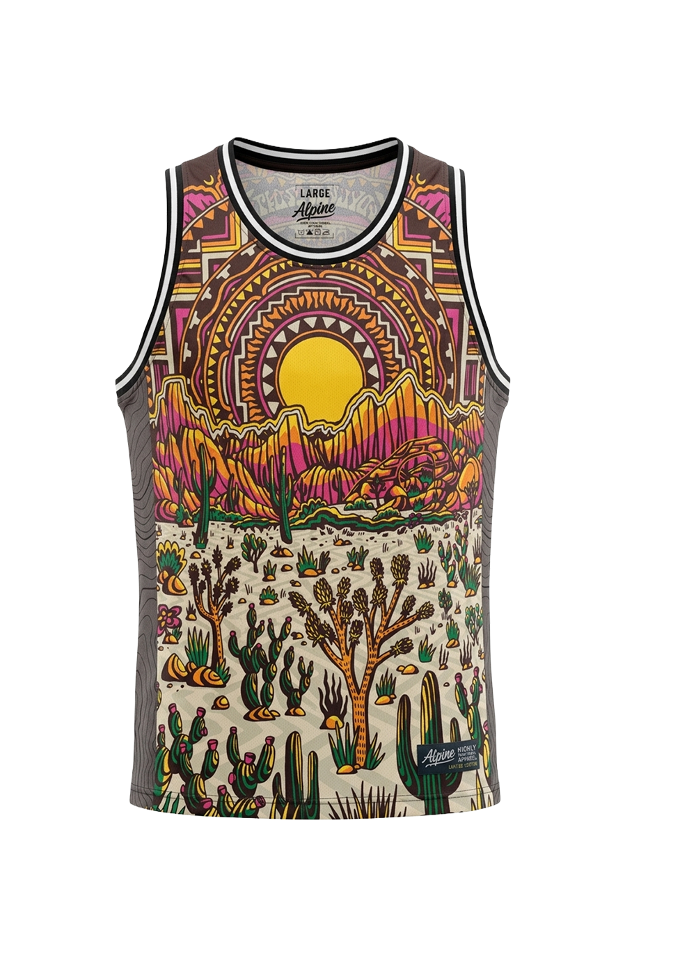 Alpine x Dylan Fant Desert Visions Premium Basketball Jersey