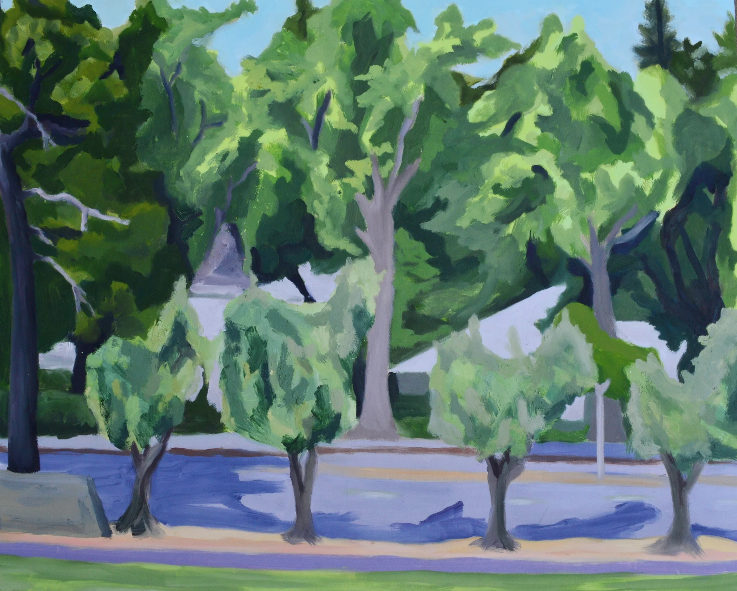 Russell, 36” x 32”, Oil on canvas