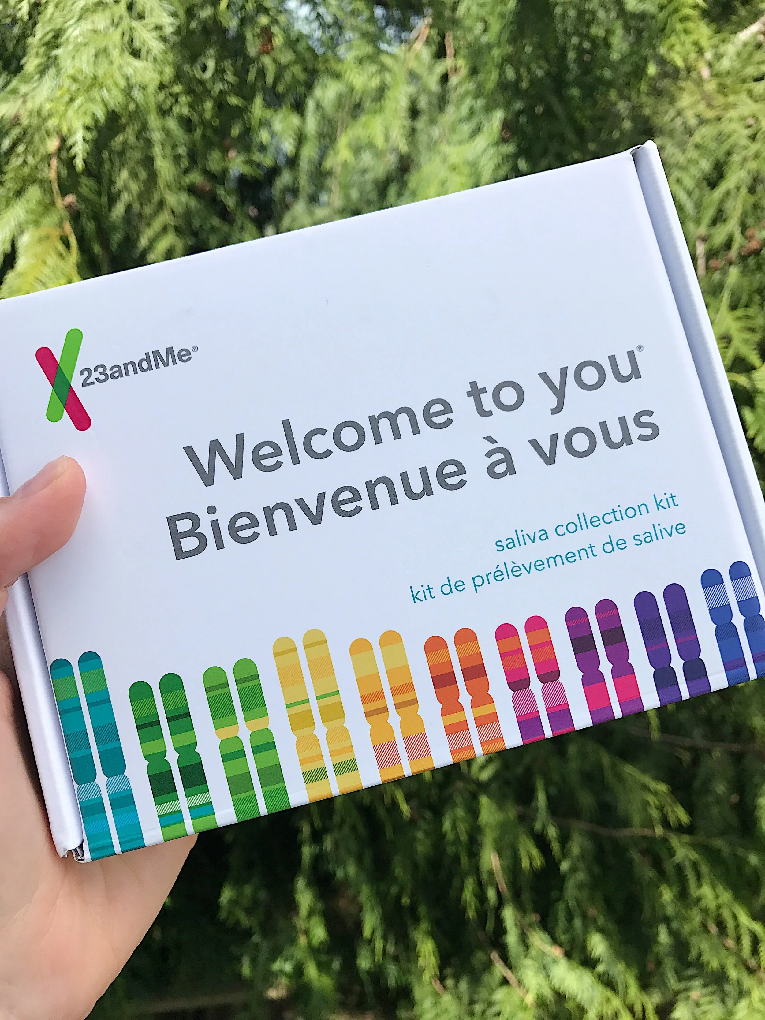 Anyone can order the test kit from 23andme.com - keep an eye out for groupons and special occasion discounts.