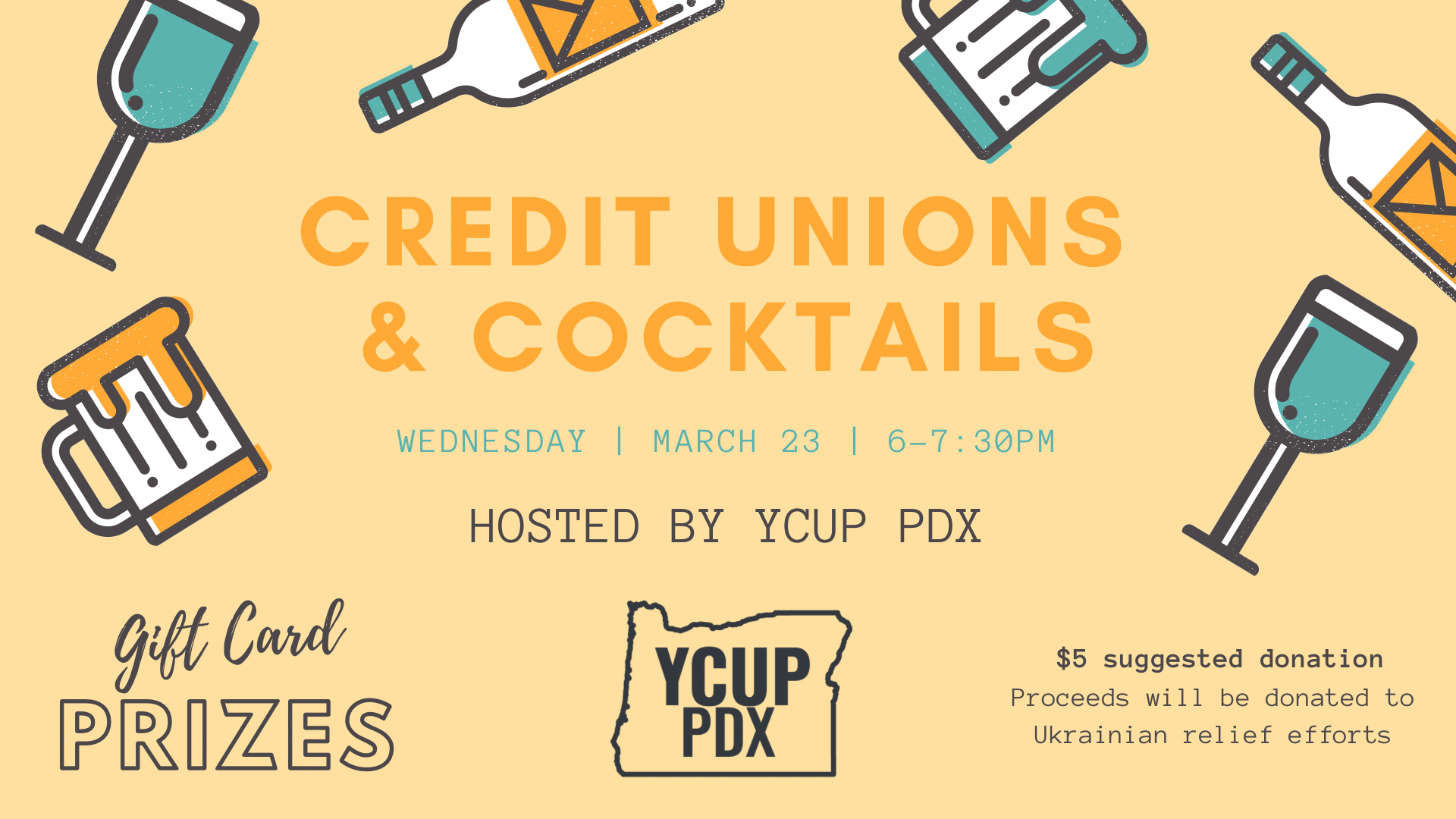 Credit Unions &amp; Cocktails | YCUP PDX Networking Event
