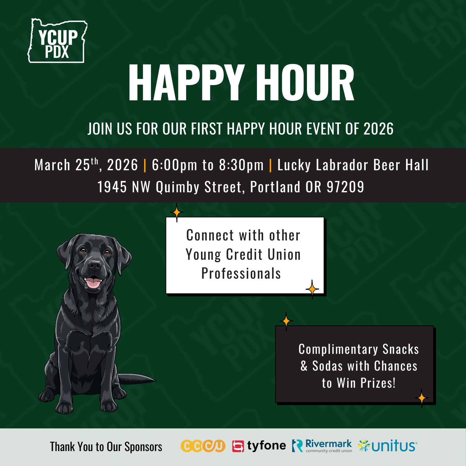 YCUP PDX Happy Hour 2026