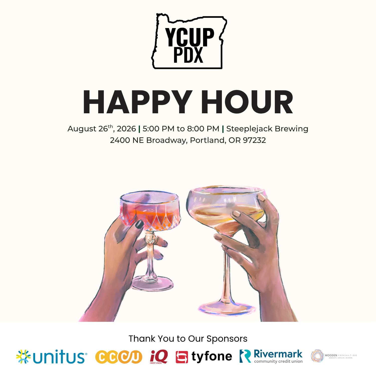 YCUP PDX Summer Happy Hour 2026