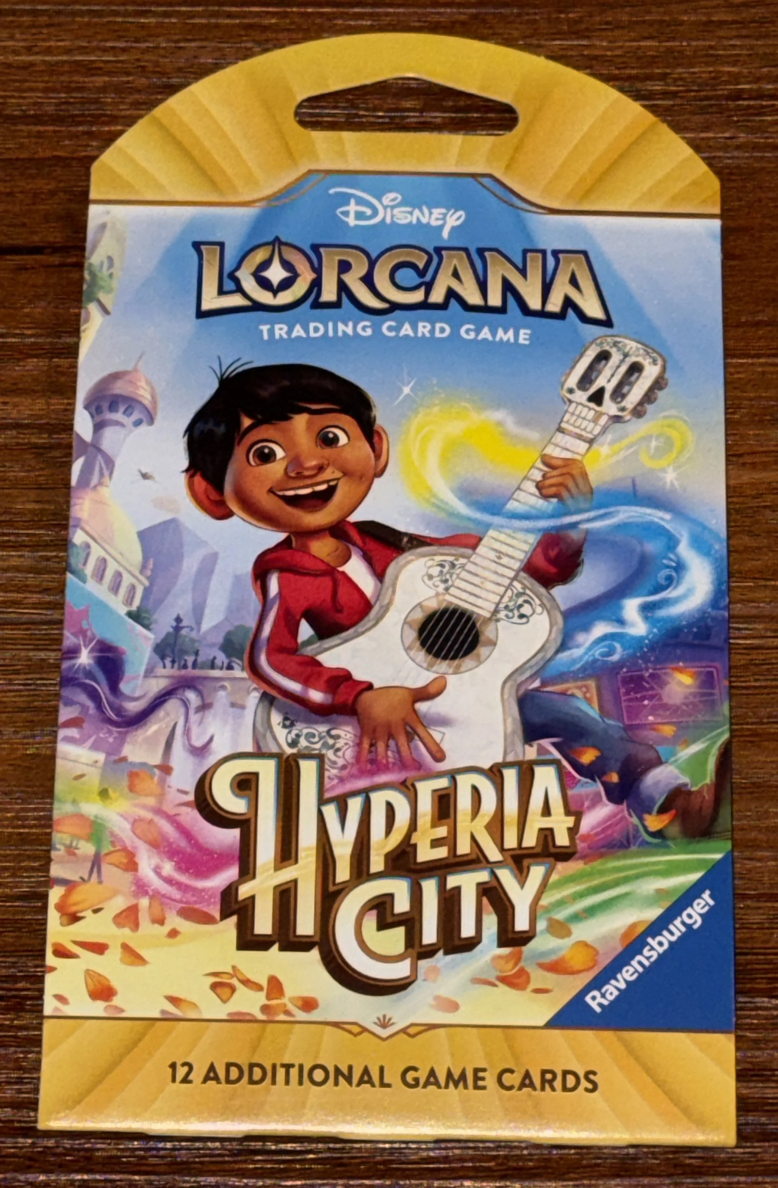 Disney Lorcana Hyperia City Sleeved Booster Pack