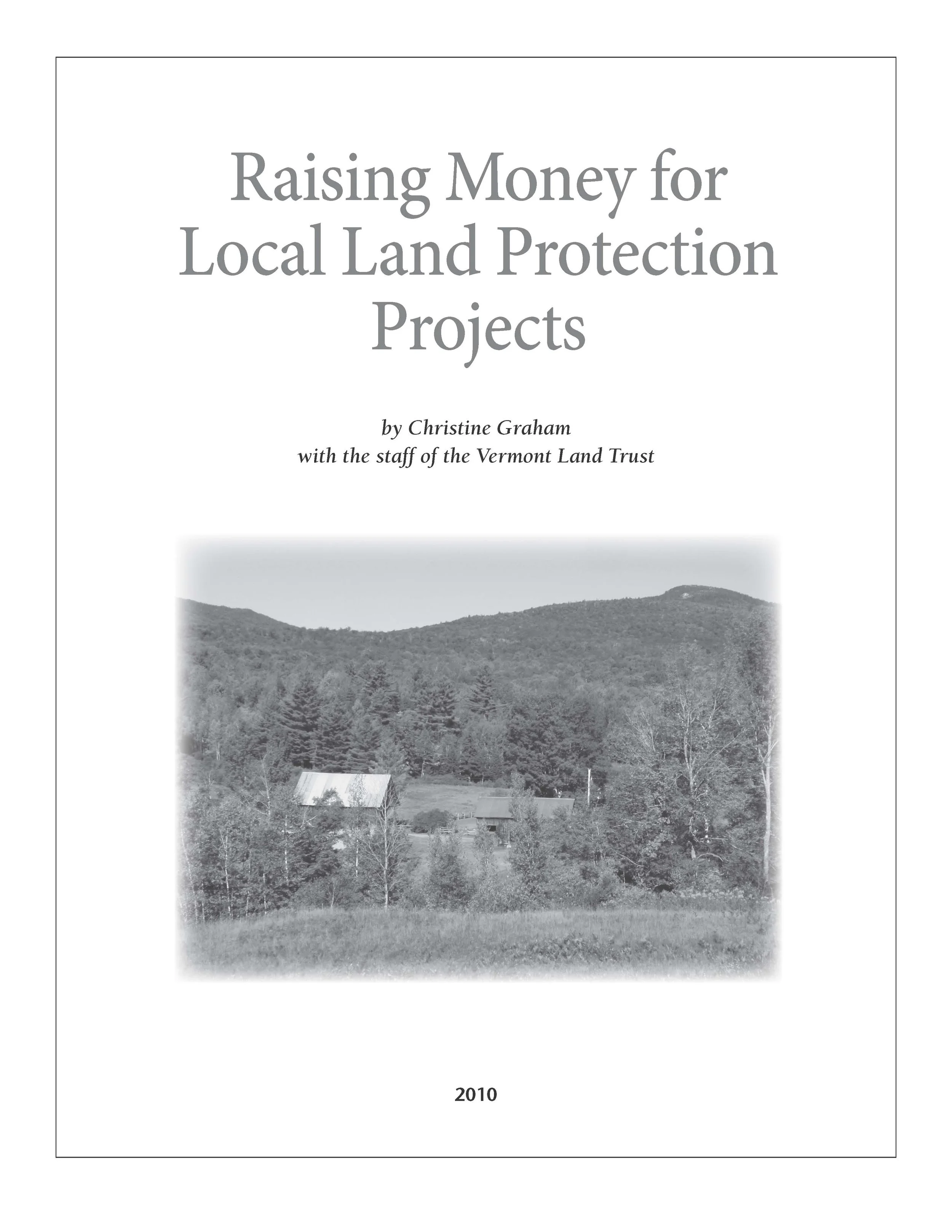 Raising Money for Local Land Projects