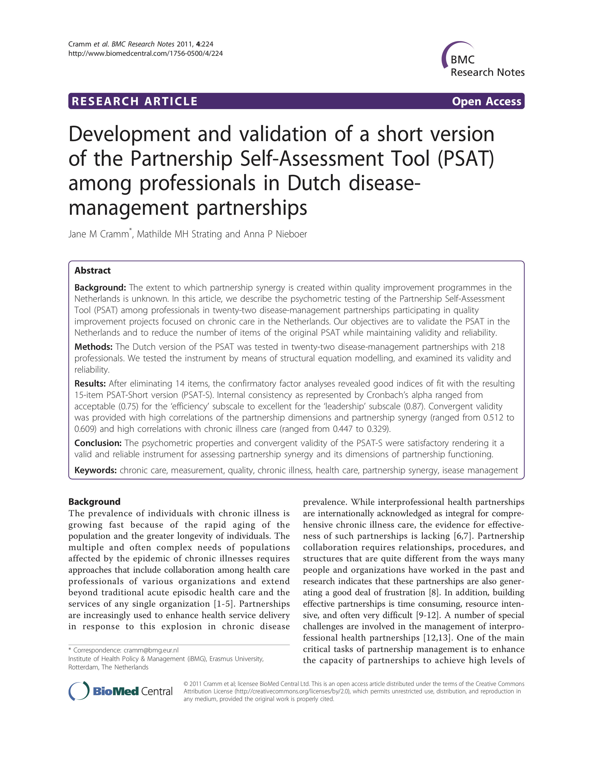 EVIDENCE Cramm et al, 2012 %22Dutch Study%22.jpg