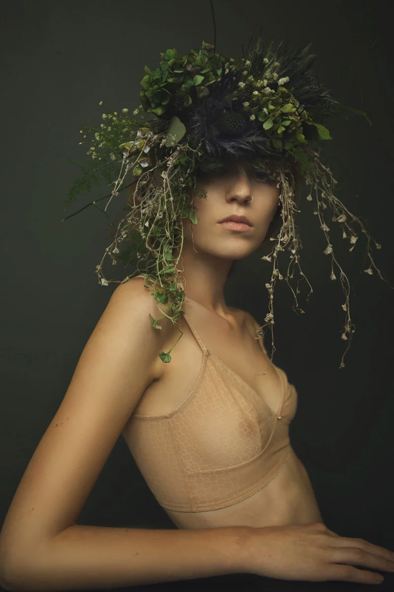 FLOWER HAT