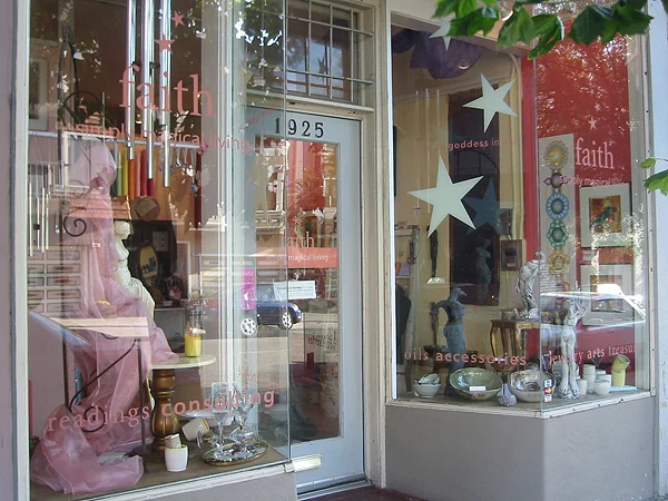 My Goddess boutique and art gallery in San Francisco.