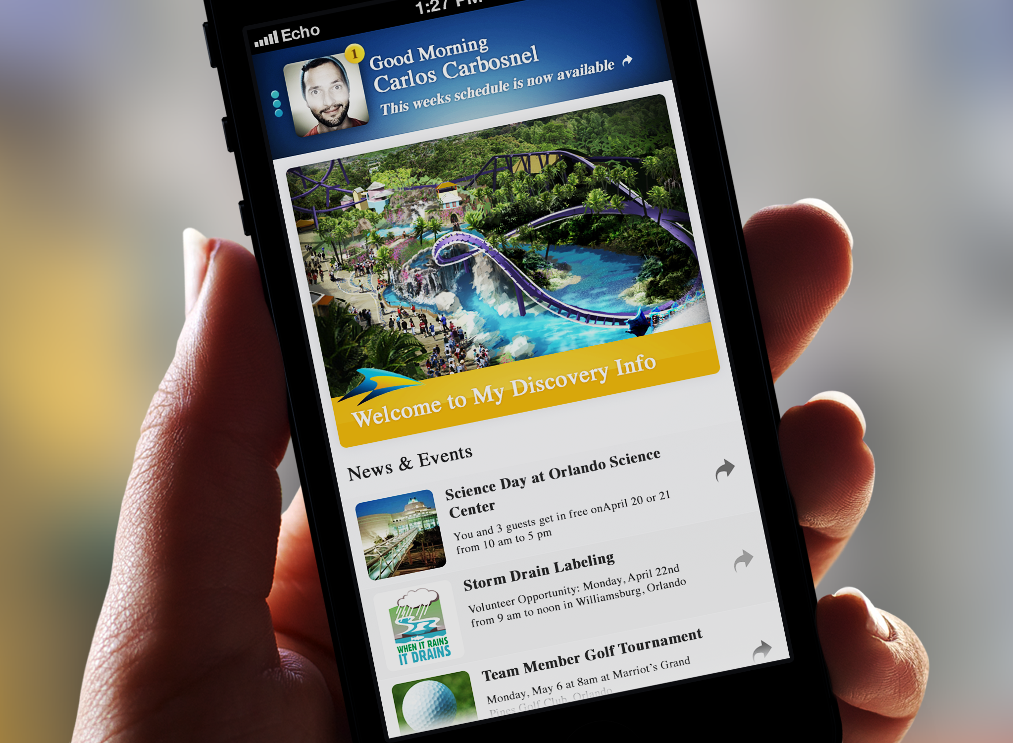 Seaworld App for the iPhone - Creative Direction // Design