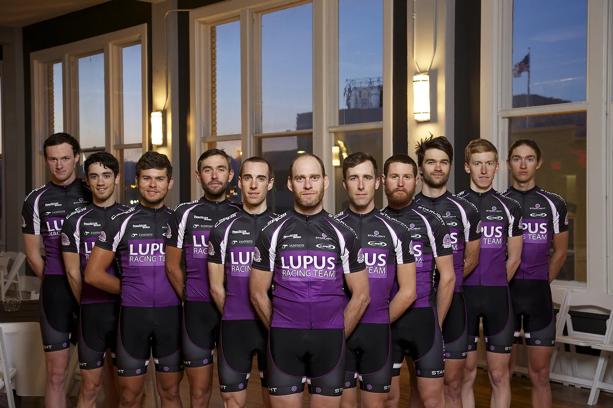 The full Lupus Racing Team 2015 squad.