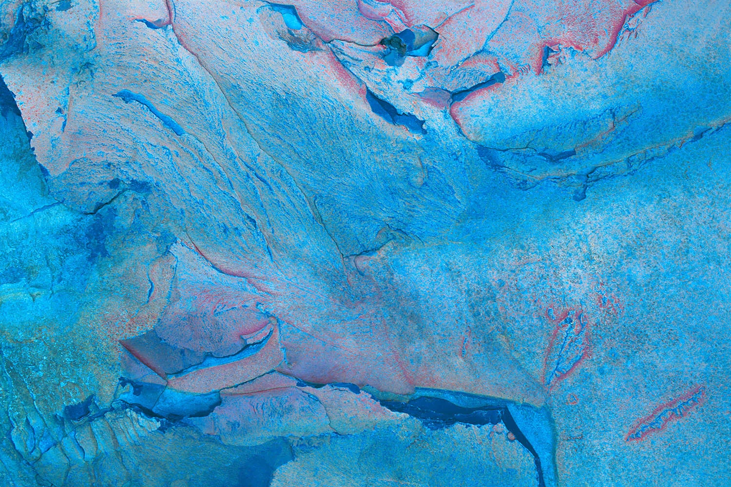 Blue Textured Rock
