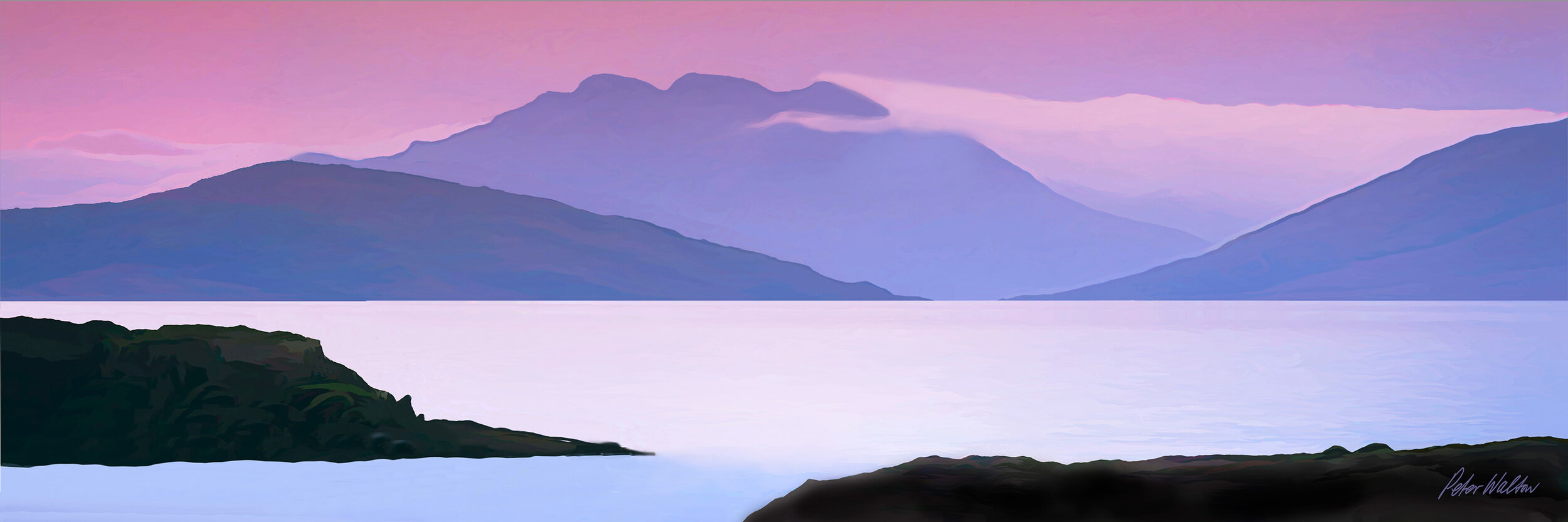 Lake Pedder Panorama