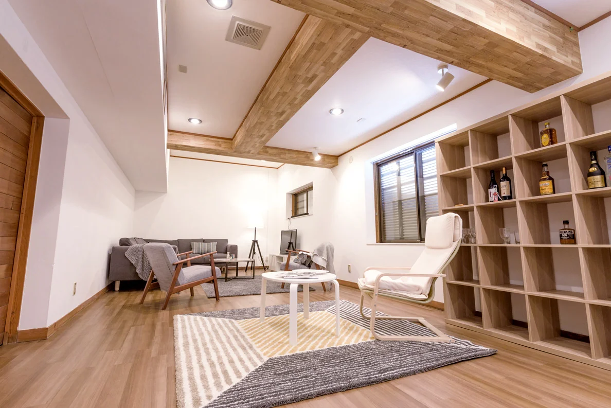 We worked with a local interior design agency to blend traditional elements of Japanese architecture with western comforts.