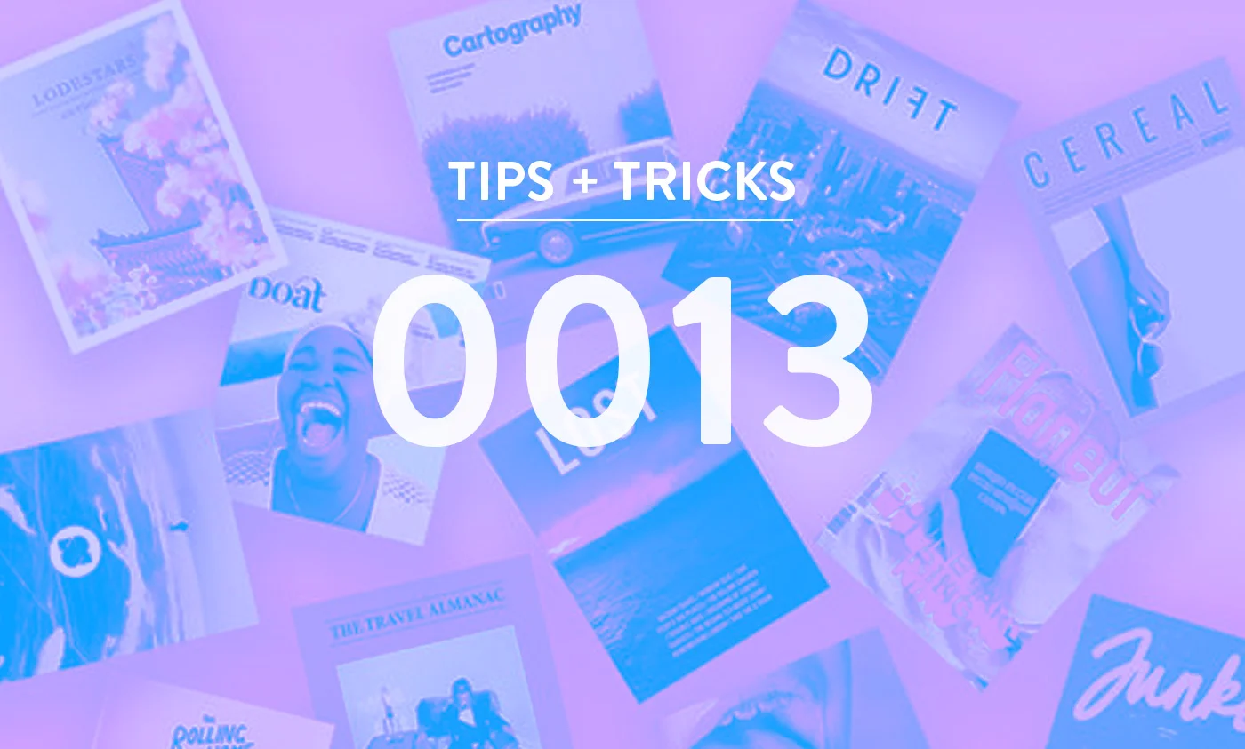 //PRESS RELEASE: TRICKS OF THE TRADE