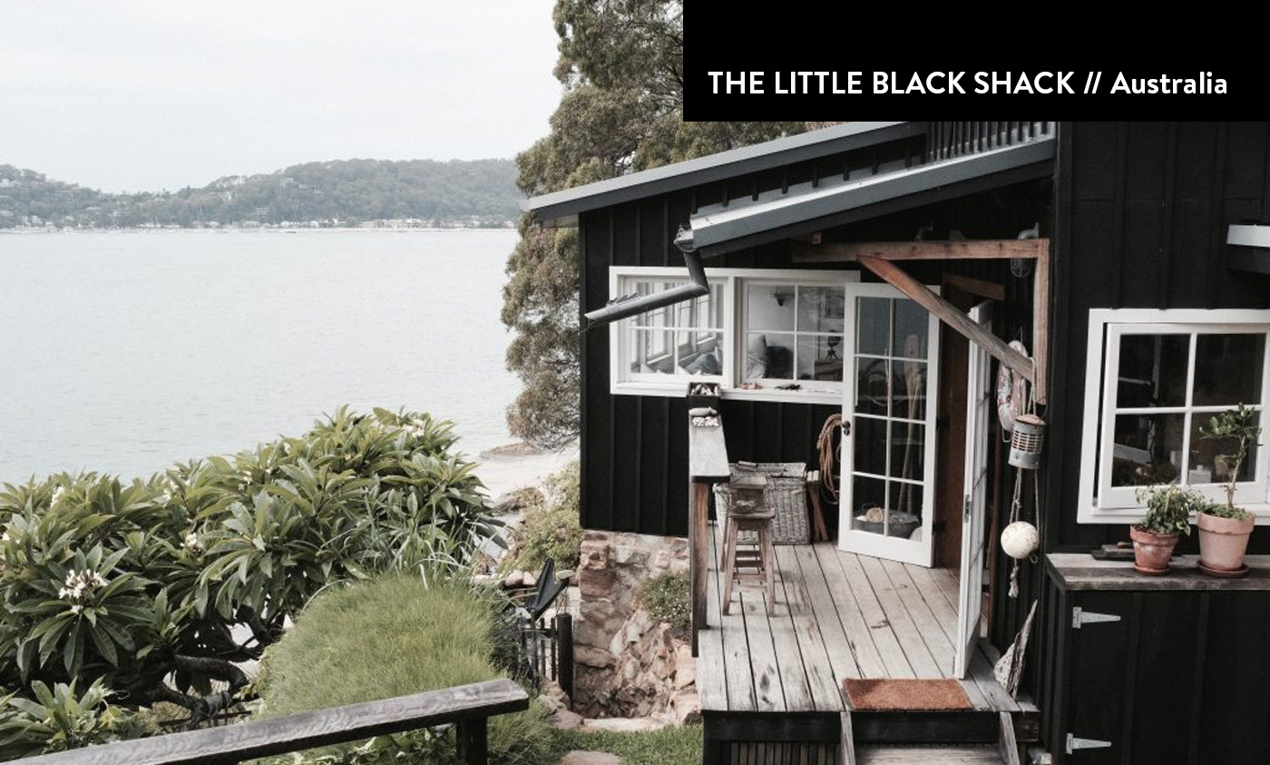 //THE LITTLE BLACK SHACK, AUSTRALIA