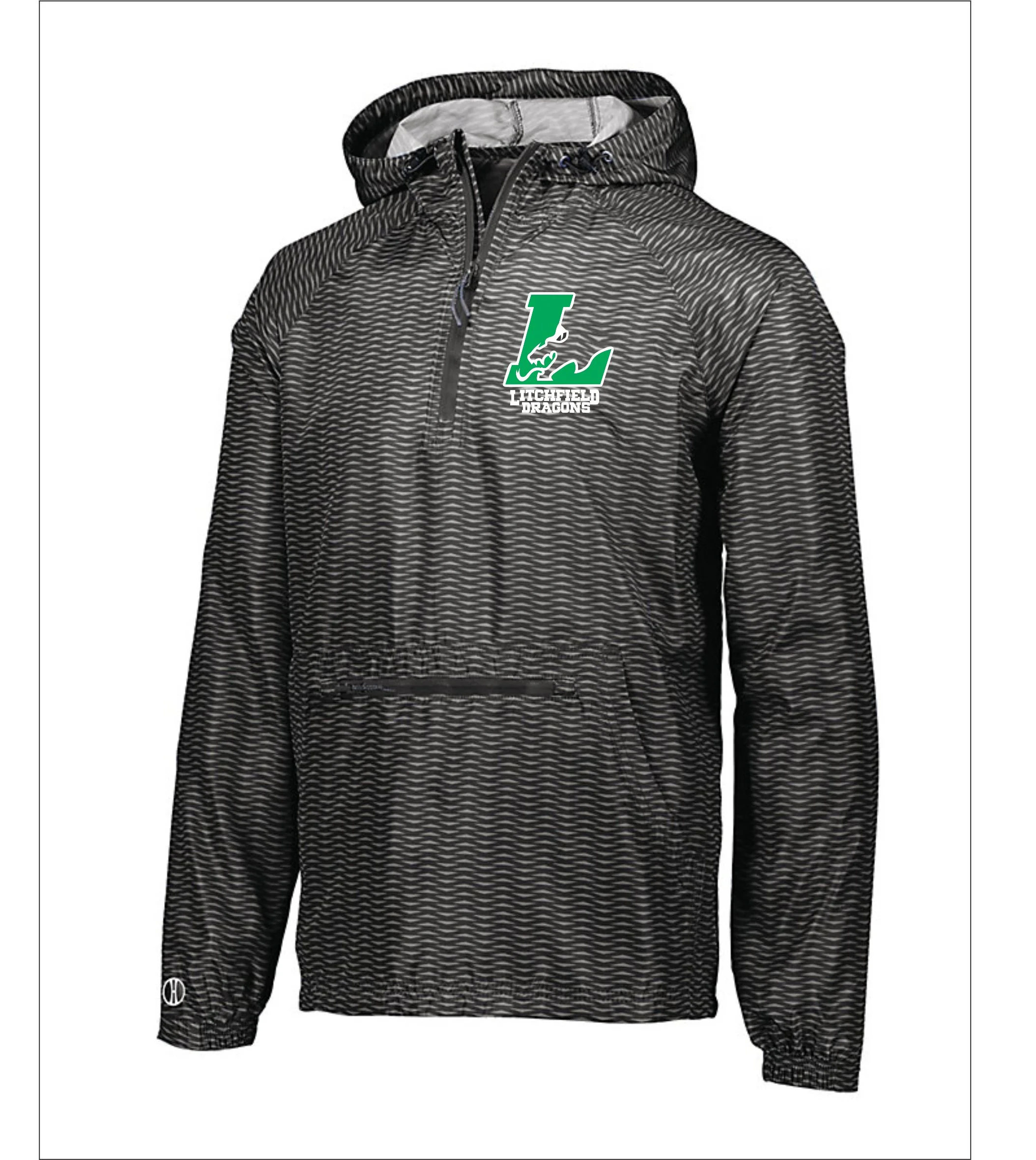 Holloway Range Packable Pullover Black 