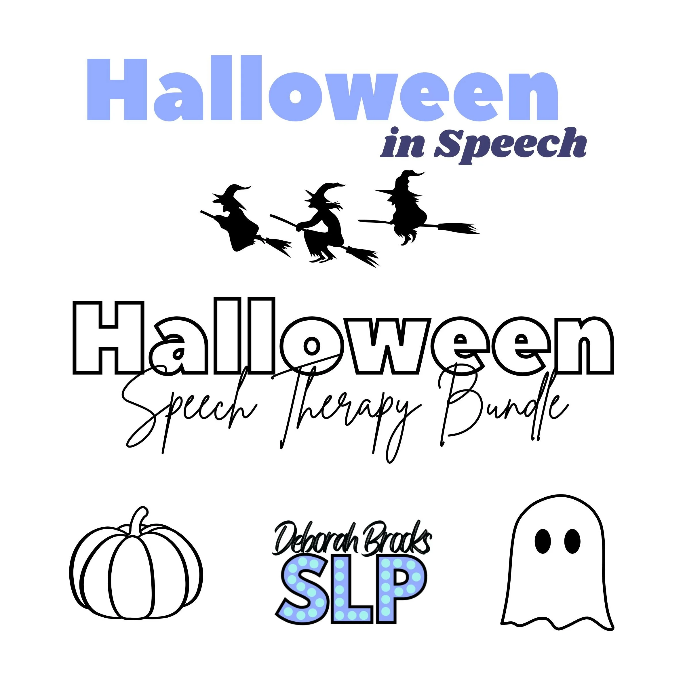 Halloween Speech Therapy Bundle