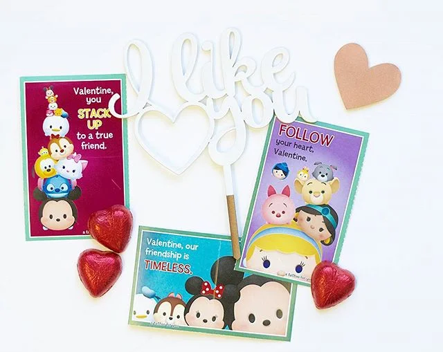 i like you. miss v celebrated valentine's day early she was so happy to carry the bag of her little cards to bring to her daycare friends. Cutest thing ever!  #valentines #heart #loveday #kidsvalentines #stopgrowing #disney