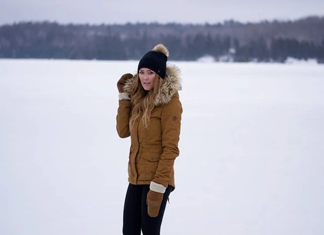 Weekly cottage visits &amp; waiting for a personal skating rink to be ready. #cottaging #snow #canadianstyle #winter #winterwonderland #mountainview