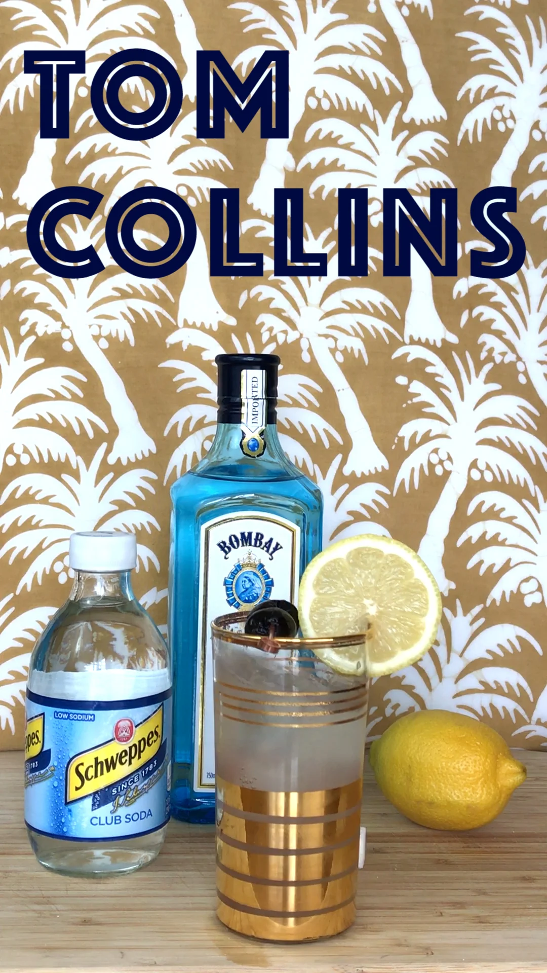 Tom Collins - Sapphire Gin
