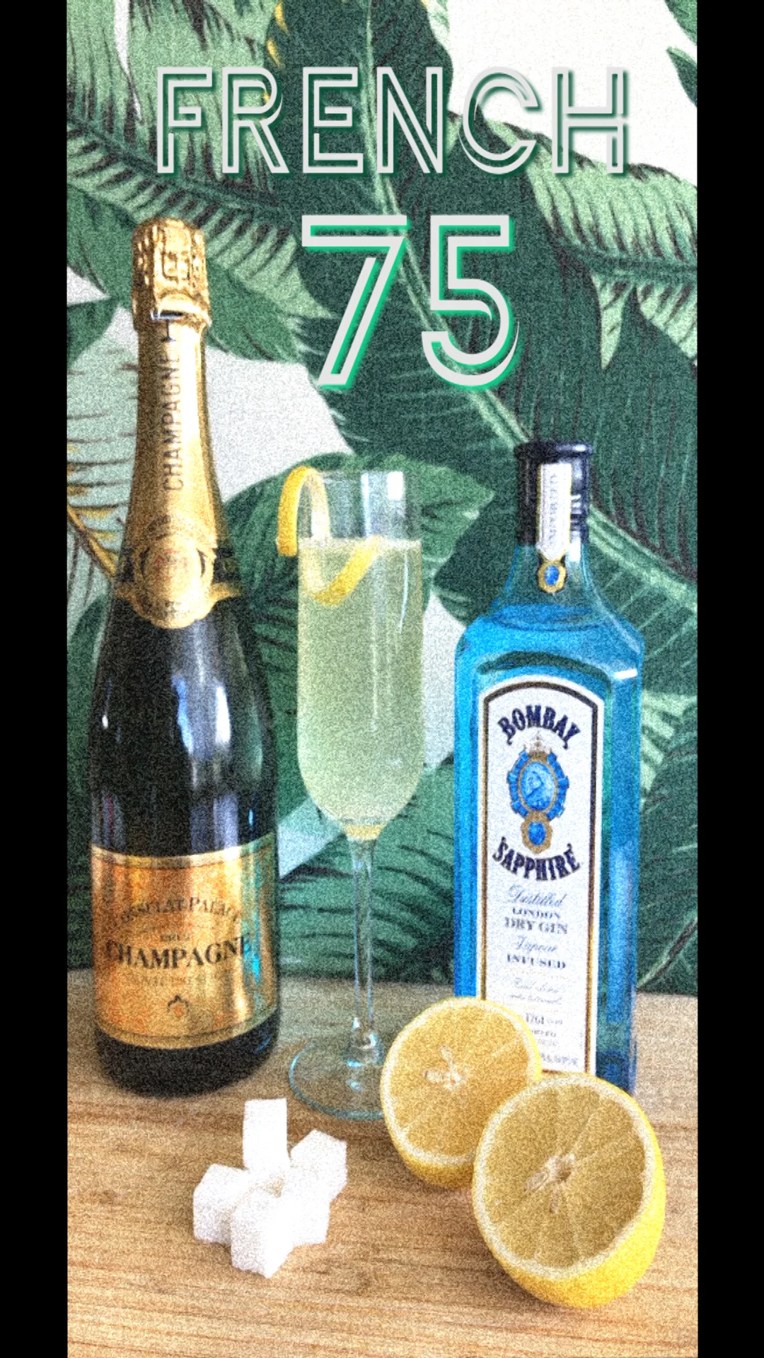 French 75 - Sapphire Gin