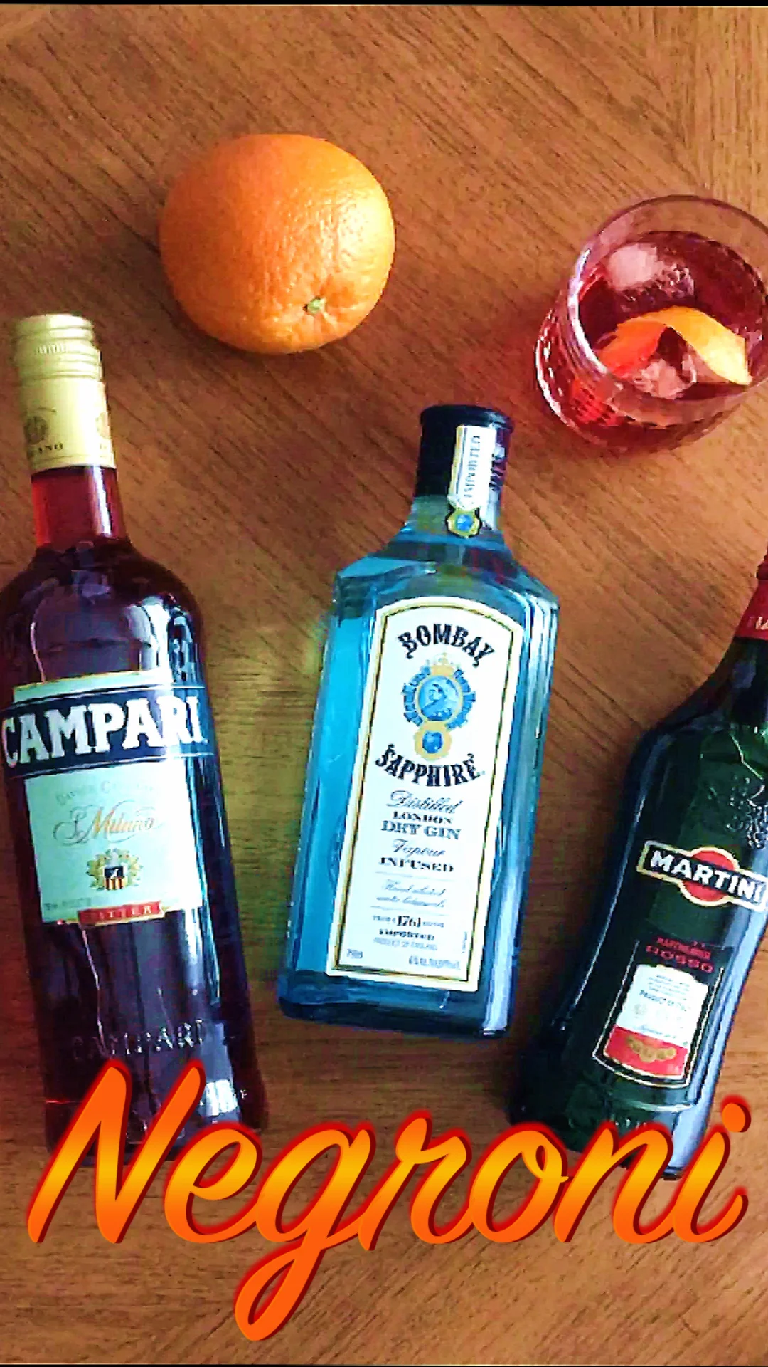 Negroni - Sapphire Gin