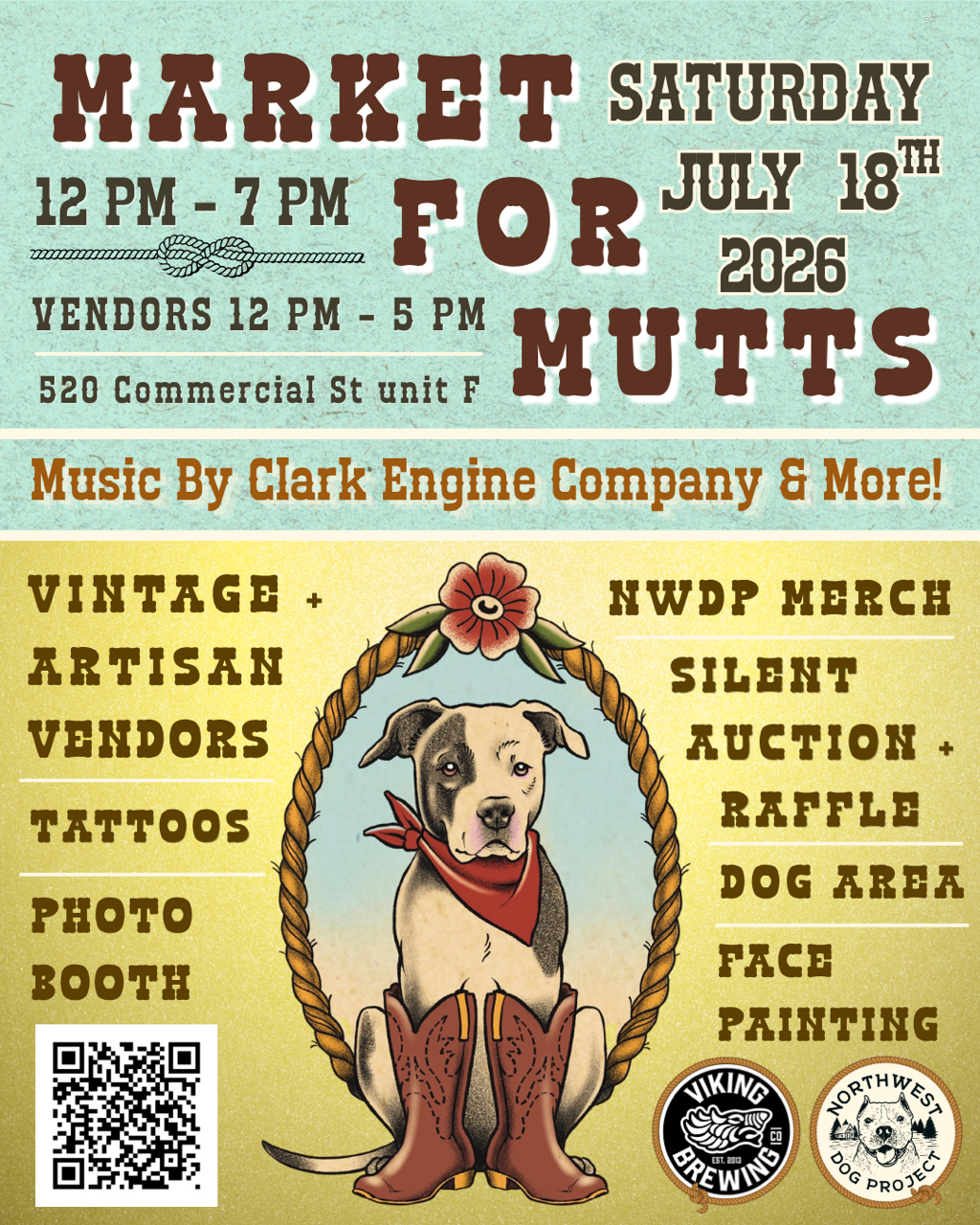  4TH ANNUAL MARKET FOR MUTTS
