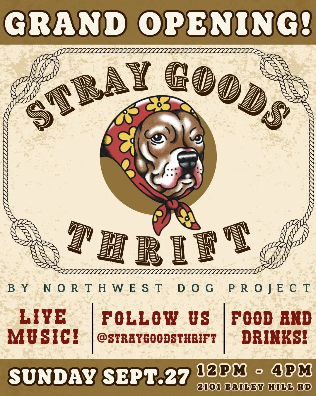 STRAY GOODS THRIFT GRAND OPENING