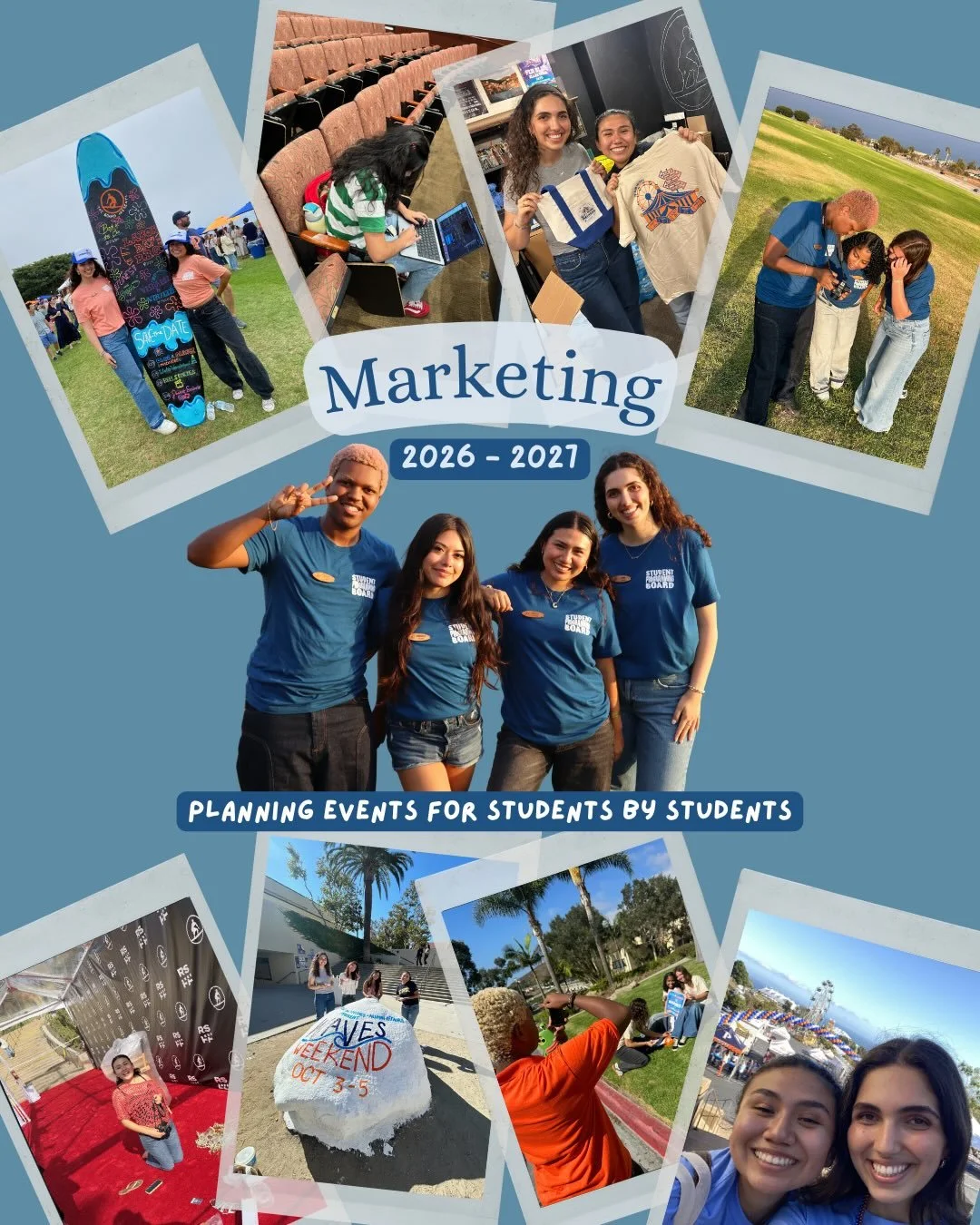 Are you always the one with the creative vision, bringing ideas to life and making sure everyone&rsquo;s in the loop? Then the Marketing role might be for you!

Members of the Marketing committee shape The Board&rsquo;s brand by designing eye-catchin