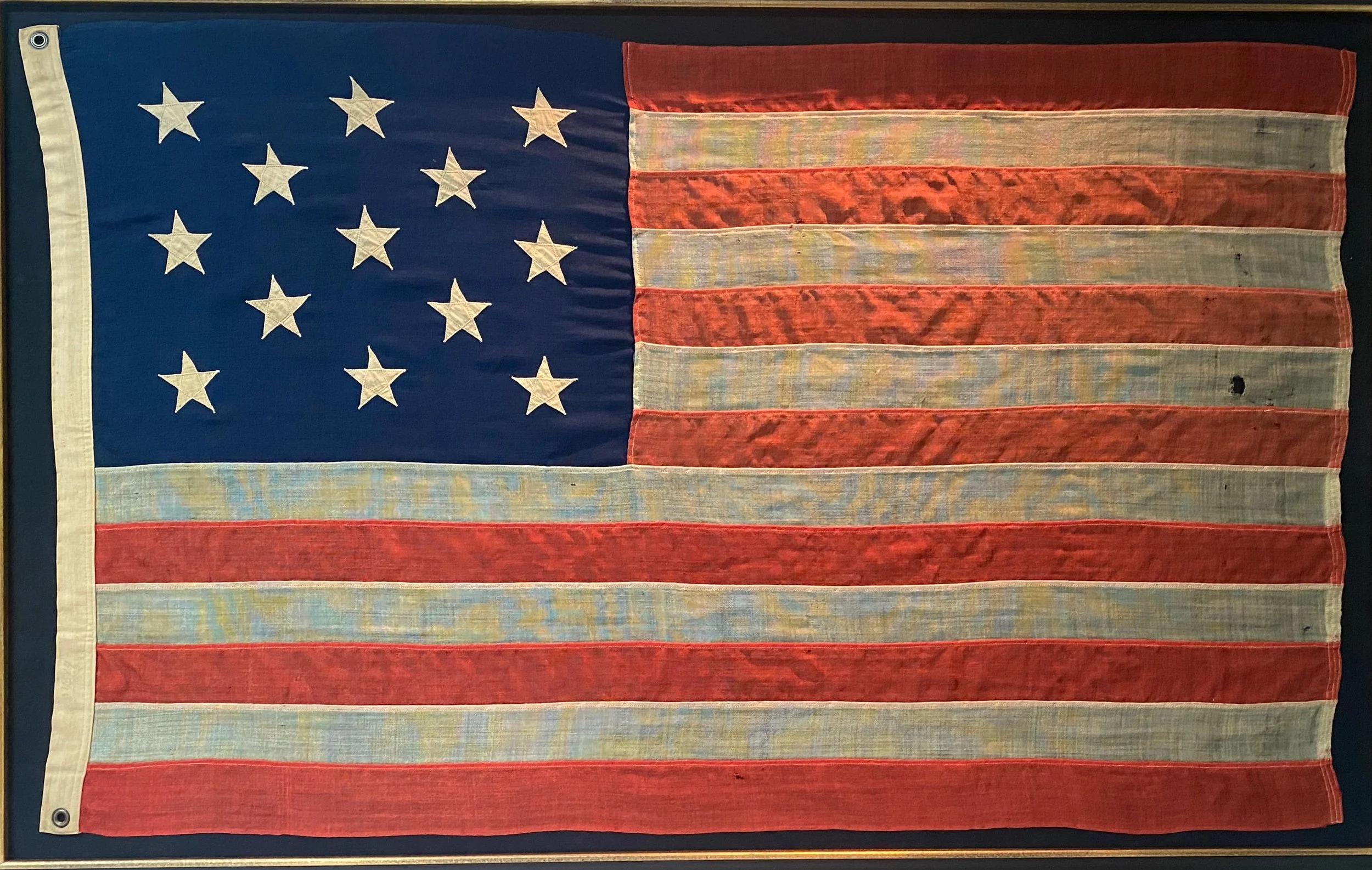 Antique American 13 Star Flag